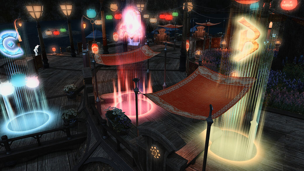 A) Getränkestand B) Grillstand C) Tombola D) Kochlöffel-Dosenwurf