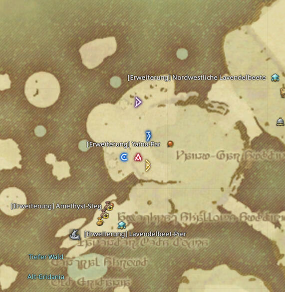 Lavendelbeete Steg Bezirk 12 - Erweiterung -